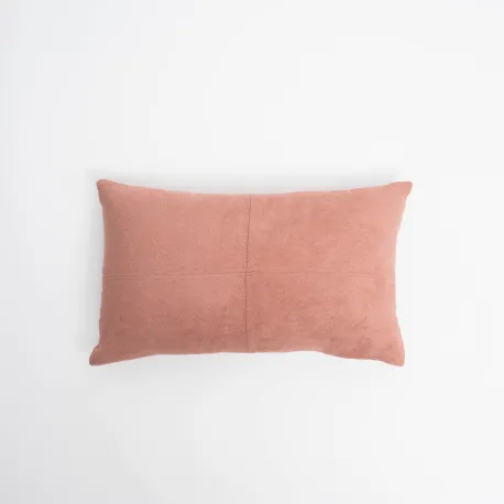 Almofada retangular 30x50 camurça Ante lisa almofadas