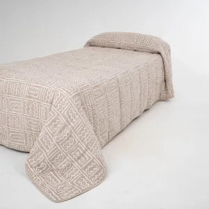 Colcha jacquard chenilla...