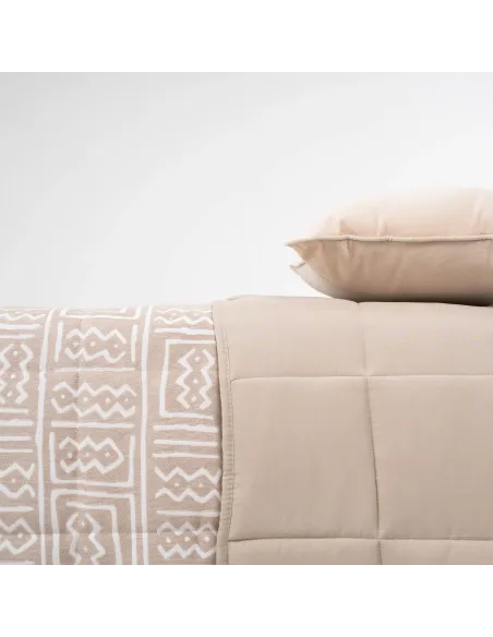 Colcha jacquard chenilla Vinuesa topo - 120gr colchas-jacquard