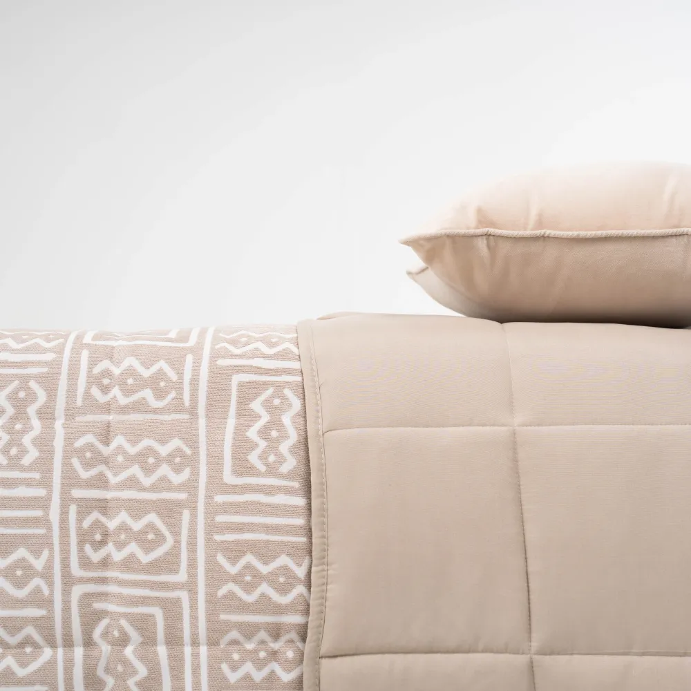 Colcha jacquard chenilla Vinuesa topo - 120gr colchas-jacquard