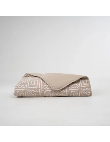 Colcha jacquard chenilla Vinuesa topo - 120gr colchas-jacquard