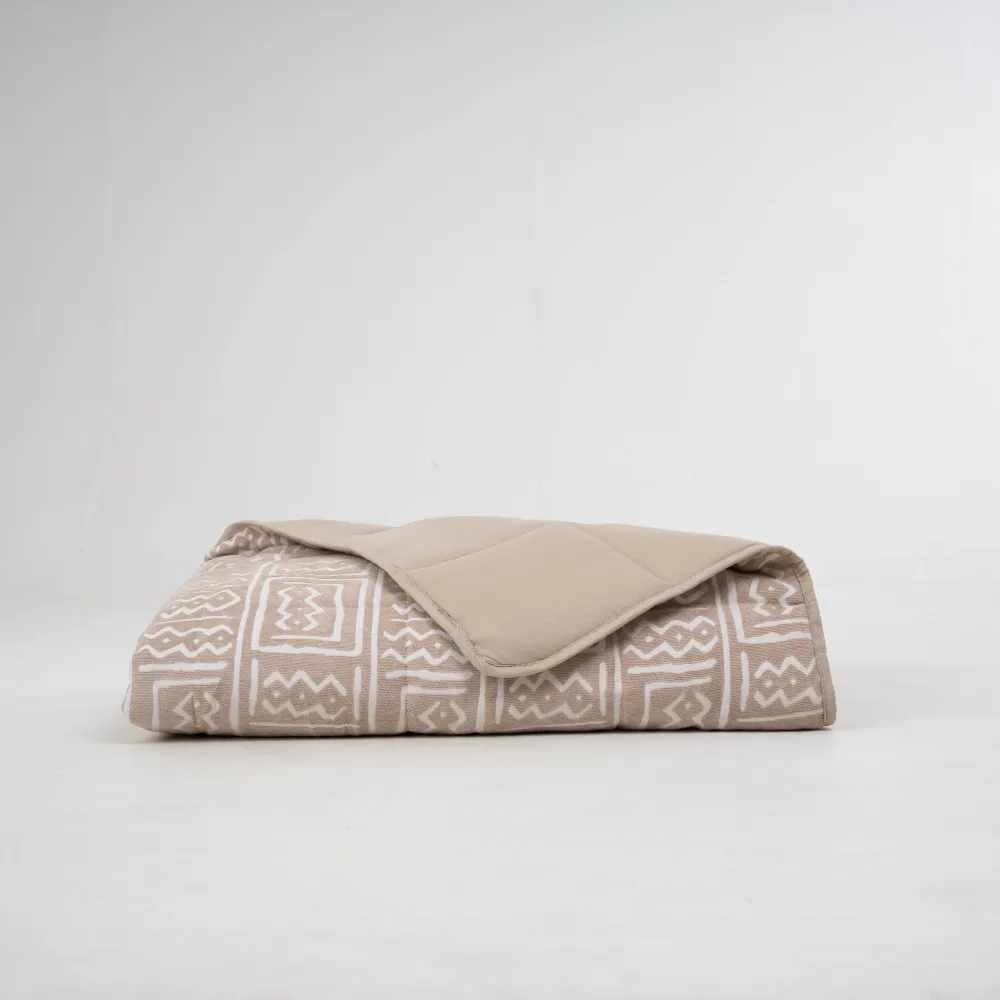 Colcha jacquard chenilla Vinuesa topo - 120gr colchas-jacquard