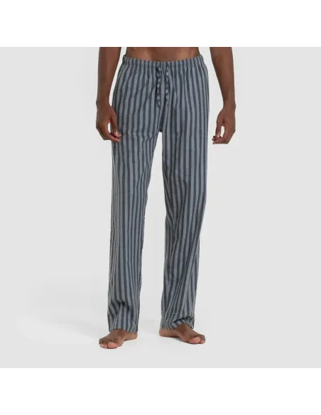 Pijama homem franela Raya Vinicius verde azulado pijamas-compridos-homem