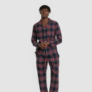 Pijama franela com lapela... 2