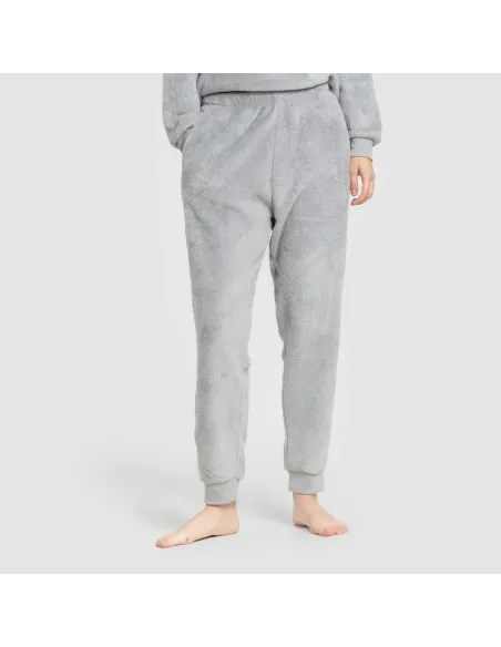 Pijama coral punho mulher Hello Wednesday indigo pijama-inverno-mulher