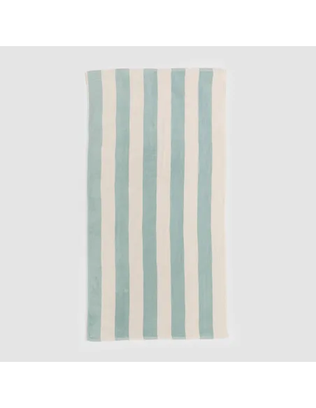 Toalha de praia algodão 400 g Risca toalhas-de-praia