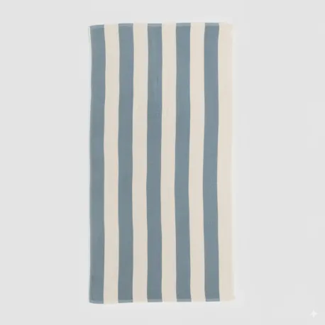 Toalha de praia algodão 400 g Risca toalhas-de-praia