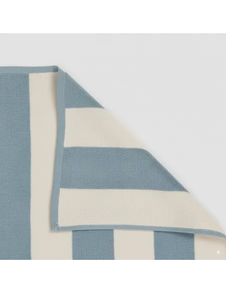 Toalha de praia algodão 400 g Risca toalhas-de-praia