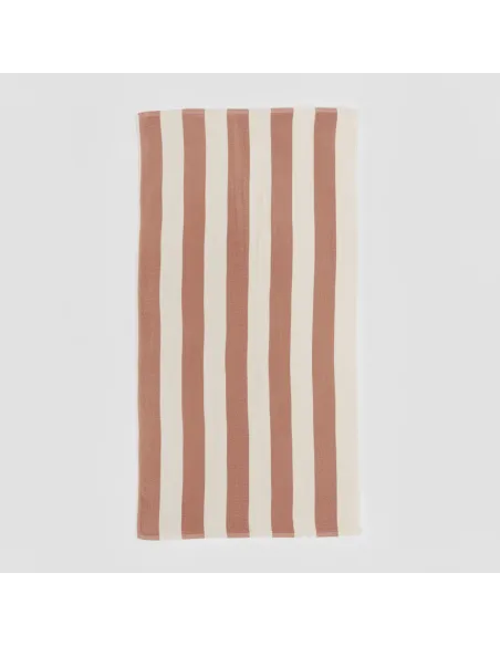 Toalha de praia algodão 400 g Risca toalhas-de-praia