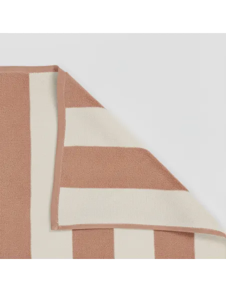 Toalha de praia algodão 400 g Risca toalhas-de-praia