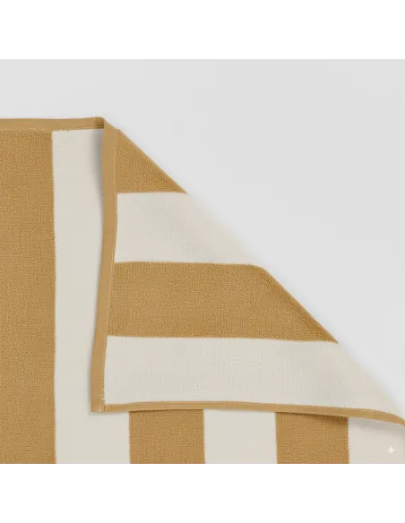 Toalha de praia algodão 400 g Risca toalhas-de-praia