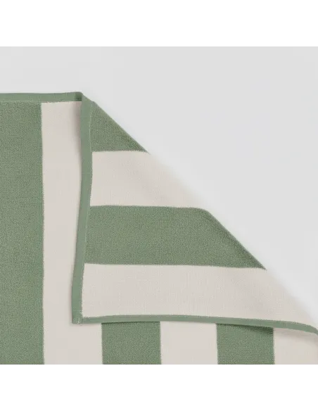 Toalha de praia algodão 400 g Risca toalhas-de-praia