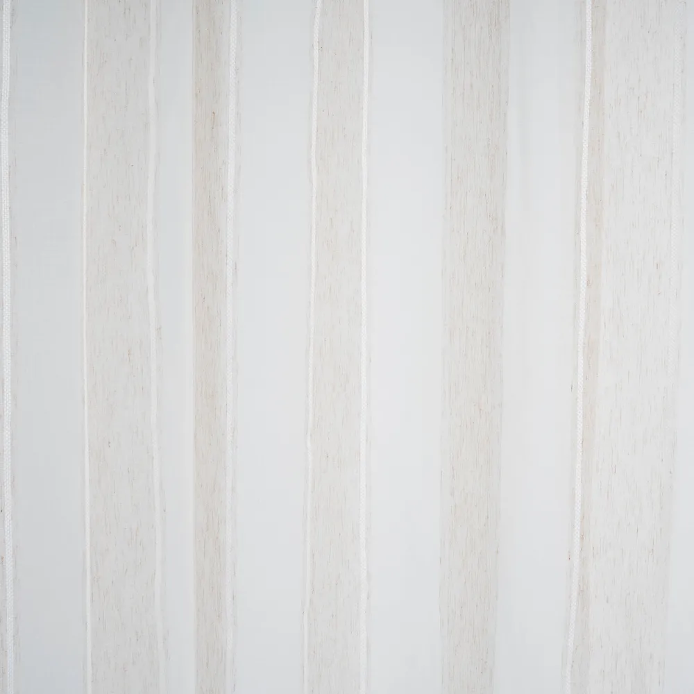 Cortina Irulan areia semitranslucidas