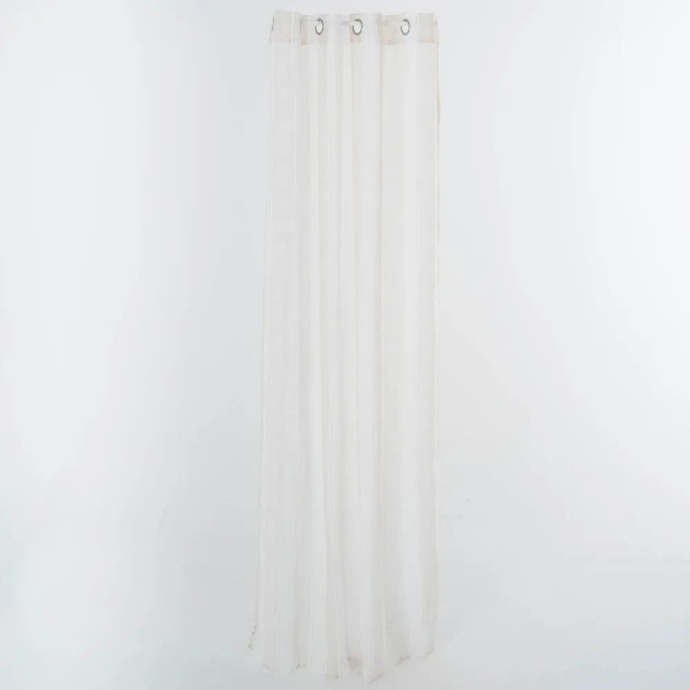 Cortina Irulan areia semitranslucidas