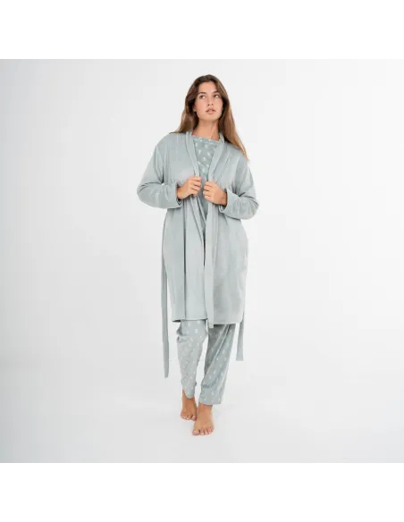 Roupão veludo super soft liso roupoes-mulher