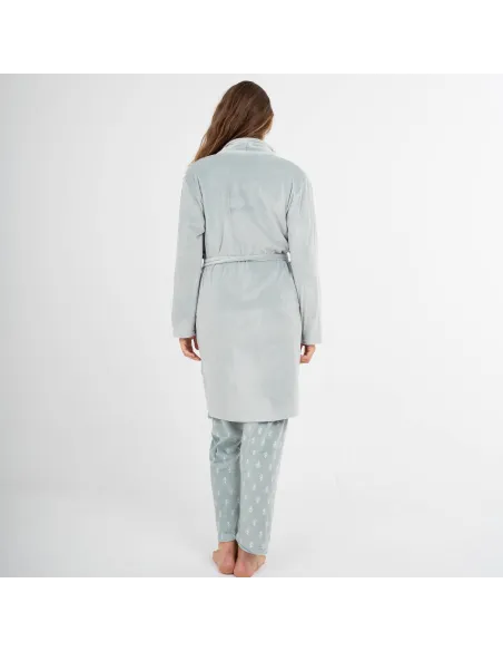 Roupão veludo super soft liso roupoes-mulher