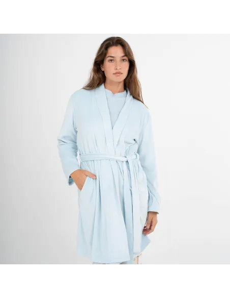 Roupão veludo super soft liso roupoes-mulher