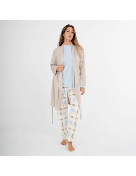 Roupão veludo super soft liso roupoes-mulher