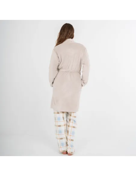 Roupão veludo super soft liso roupoes-mulher