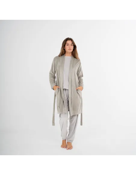 Roupão veludo super soft liso roupoes-mulher