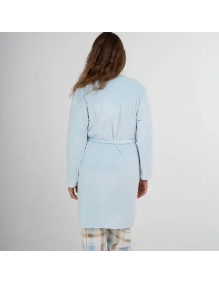 Roupão veludo super soft liso roupoes-mulher