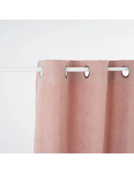 Cortina camurça Ante lisa cortinas-e-estores