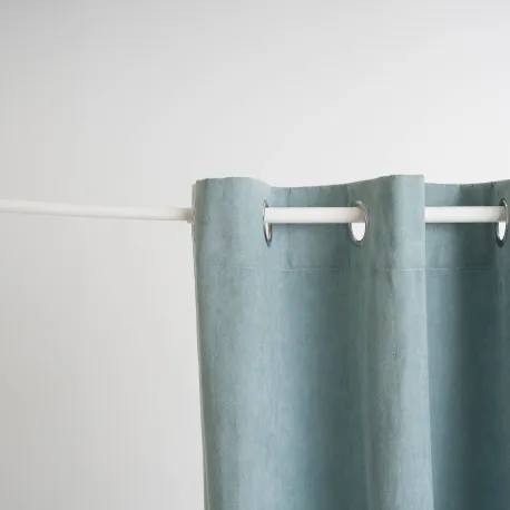 Cortina camurça Ante lisa cortinas-e-estores