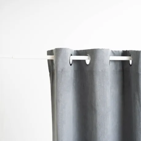 Cortina camurça Ante lisa cortinas-e-estores