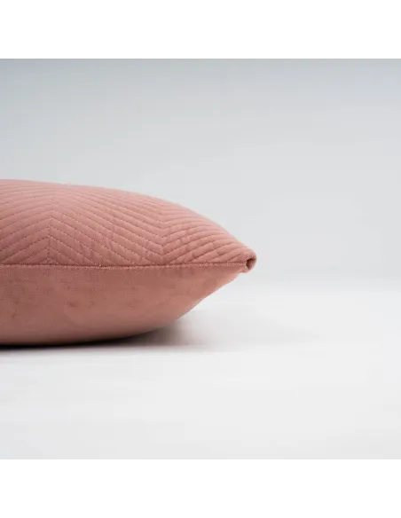 Almofada quadrada de veludo de algodão Hungria lisa 50x50 - capa + enchimento almofadas-decorativas