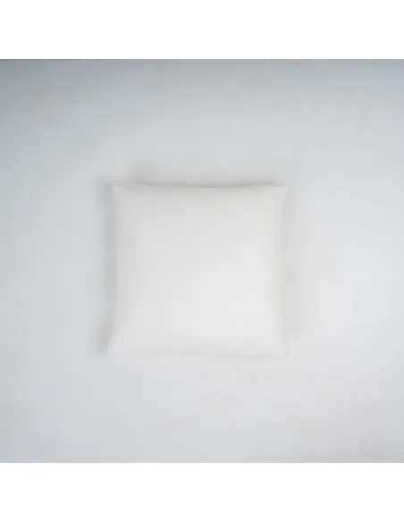 Almofada quadrada de veludo de algodão Hungria lisa 50x50 - capa + enchimento almofadas-decorativas
