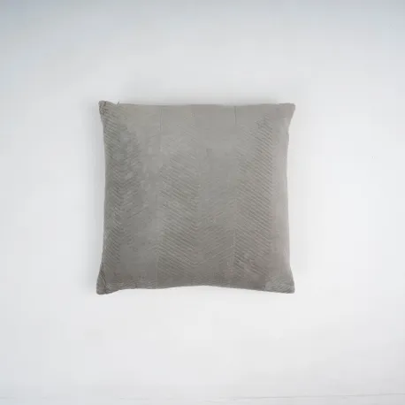 Almofada quadrada de veludo de algodão Hungria lisa 50x50 - capa + enchimento almofadas-decorativas