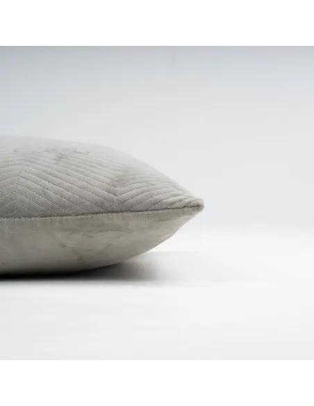 Almofada quadrada de veludo de algodão Hungria lisa 50x50 - capa + enchimento almofadas-decorativas