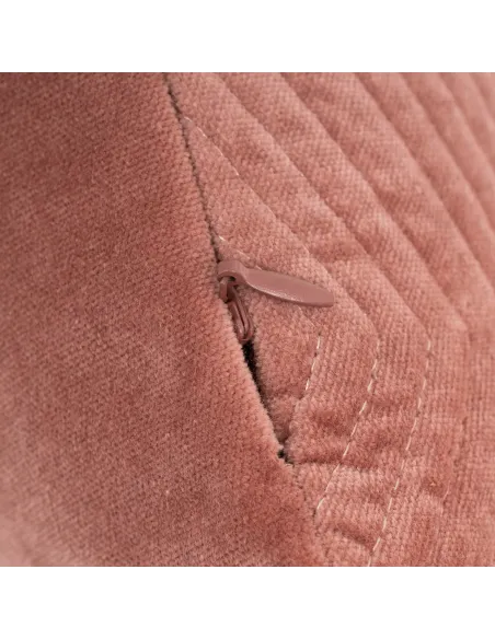 Almofada retangular de veludo de algodão Hungria lisa - capa + enchimento almofadas-retangulares