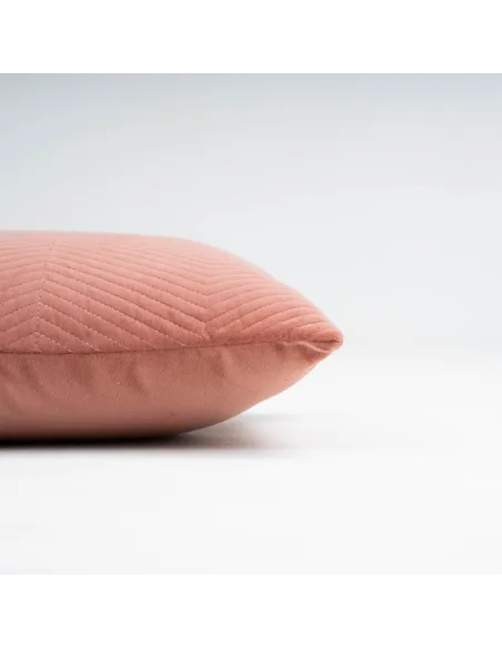 Almofada retangular de veludo de algodão Hungria lisa - capa + enchimento almofadas-retangulares