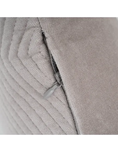 Almofada retangular de veludo de algodão Hungria lisa - capa + enchimento almofadas-retangulares