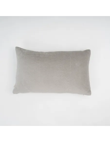 Almofada retangular de veludo de algodão Hungria lisa - capa + enchimento almofadas-retangulares