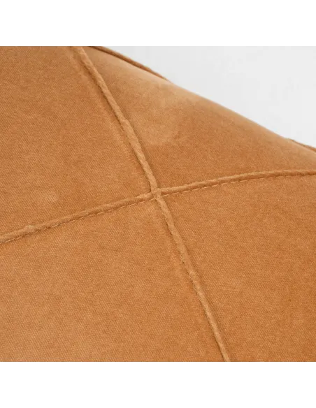 Almofada retangular em veludo e algodão Rombo liso - capa + enchimento almofadas-retangulares