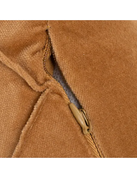 Almofada retangular em veludo e algodão Rombo liso - capa + enchimento almofadas-retangulares