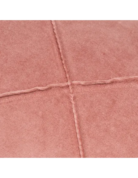 Almofada retangular em veludo e algodão Rombo liso - capa + enchimento almofadas-retangulares