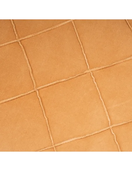 Almofada quadrada em veludo e algodão Rombo liso 50x50 - capa + enchimento almofadas-decorativas