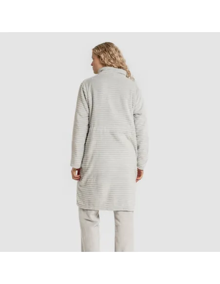 Roupão veludo Raya fecho éclair roupoes-mulher