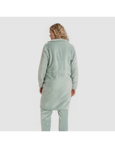 Roupão veludo Raya fecho éclair roupoes-mulher