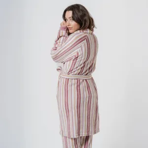 Robe coral Raya Calendula rosa 2