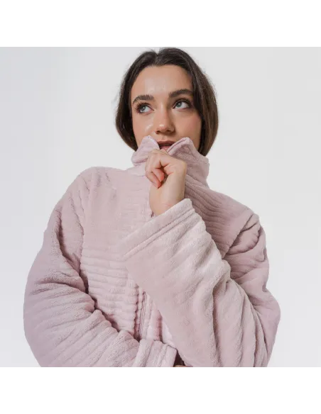 Casaco veludo Raya liso roupa-para-estar-por-casa