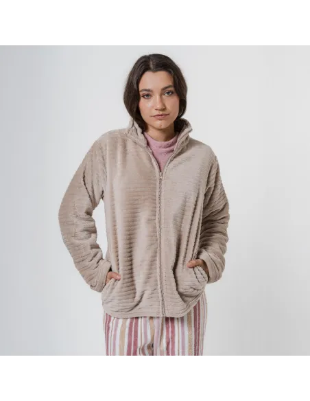 Casaco veludo Raya liso roupa-para-estar-por-casa