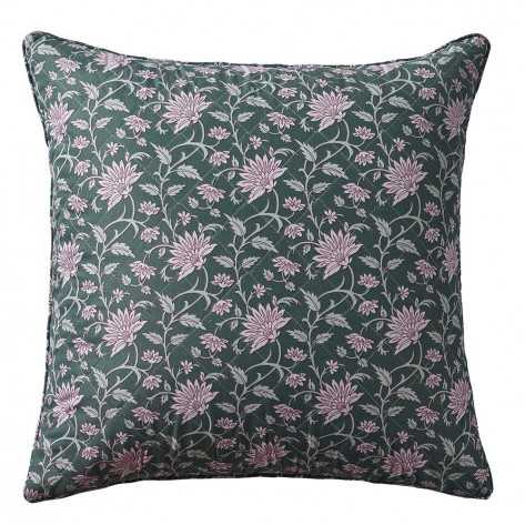 Almofada Amira Verde garrafa 55 x 55 almofadas-decorativas-estampados