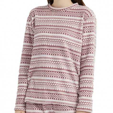 Pijama coral Loreto Lilás roupa-para-estar-por-casa