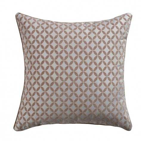 Almofada jacquard chenilla Elsa arena/branco 55x55 almofadas-decorativas-estampados