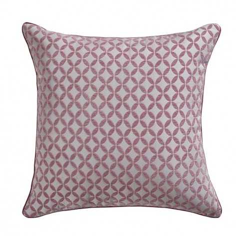 Almofada jacquard chenilla Elsa lilásrosa/branco 55x55 almofadas-decorativas-estampados