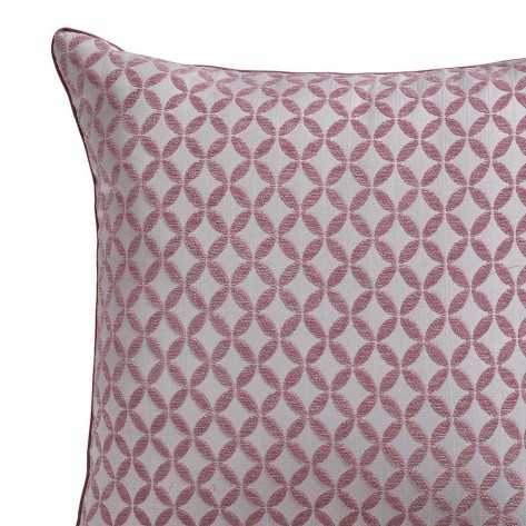 Almofada jacquard chenilla Elsa lilásrosa/branco 55x55 almofadas-decorativas-estampados